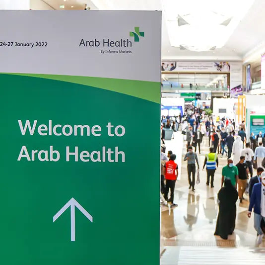 Cureline Healthcare at the World Health Exhibition in Dubai