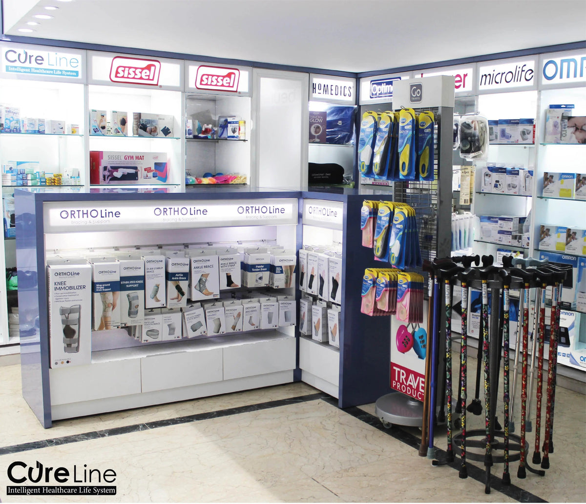 Cureline Healthcare medical equipment and home healthcare products in Lebanon