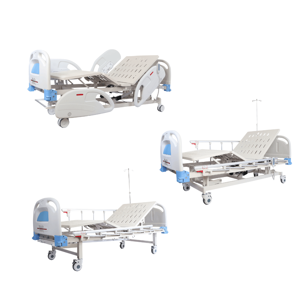 Medical care bed from the hospital and home healthcare furniture collection