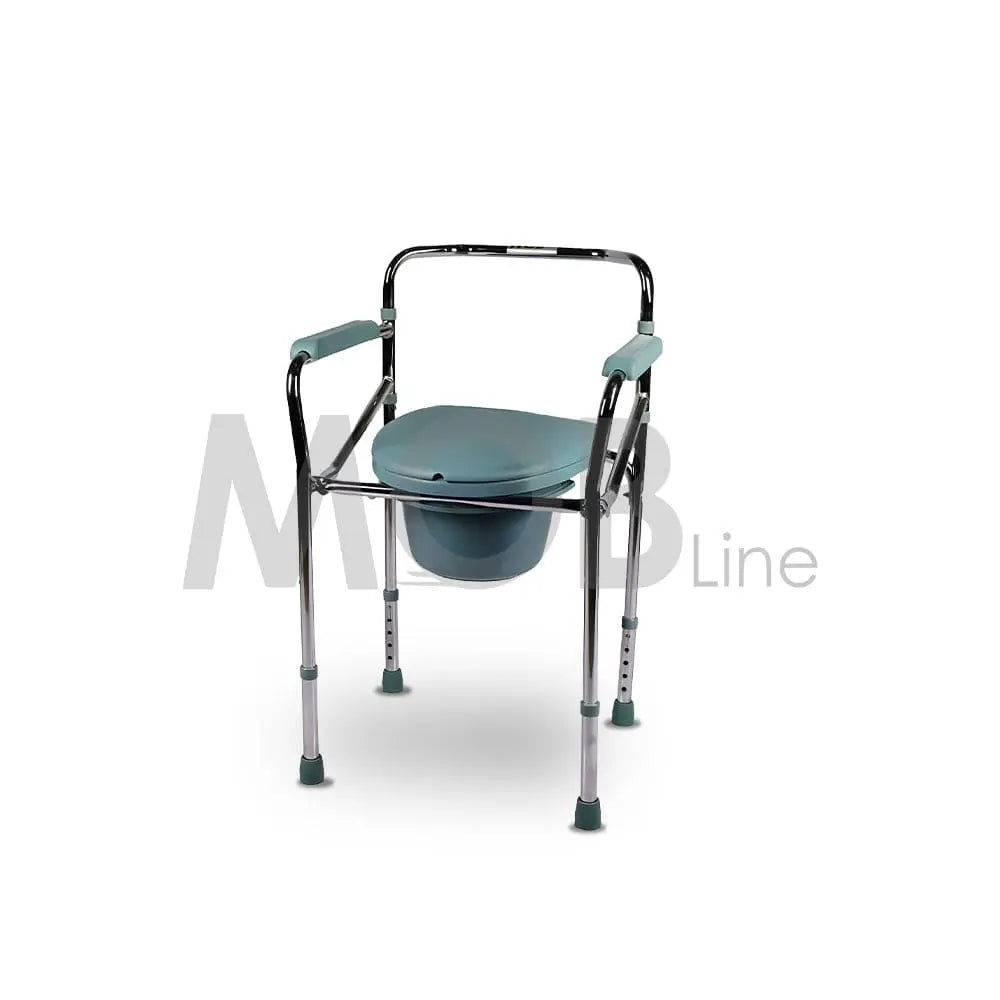 Cureline MOBLINE - STEEL COMMODE CHAIR