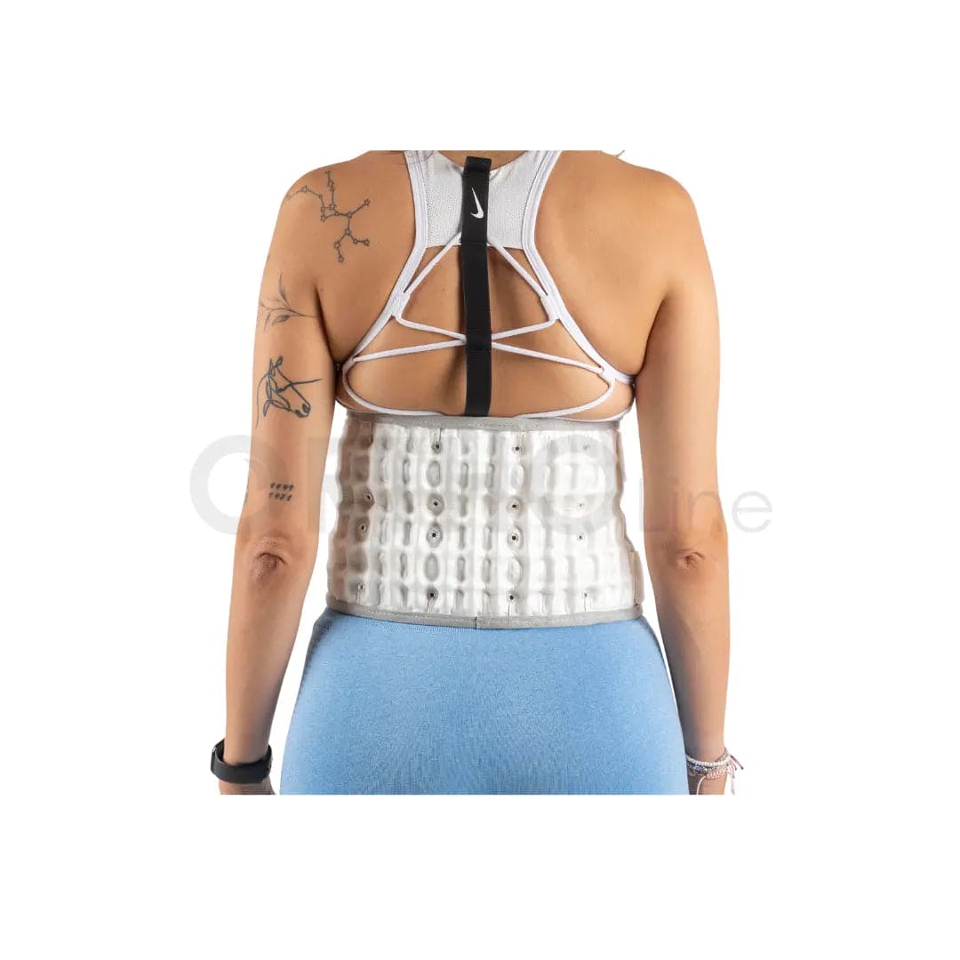 Cureline Healthcare - Traction belt back view picture on model