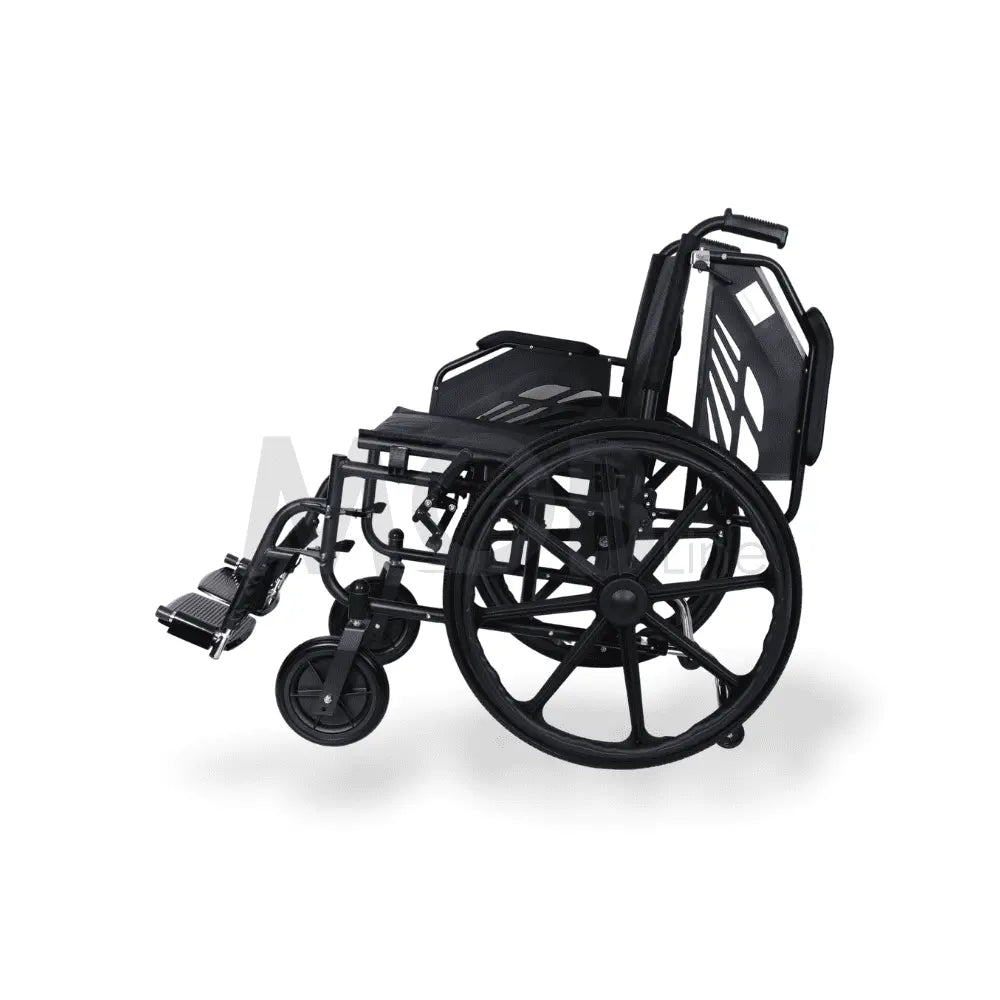 MOBLINE - DOUBLE CROSS ADULT OVERSIZE WHEELCHAIR Cureline Healthcare