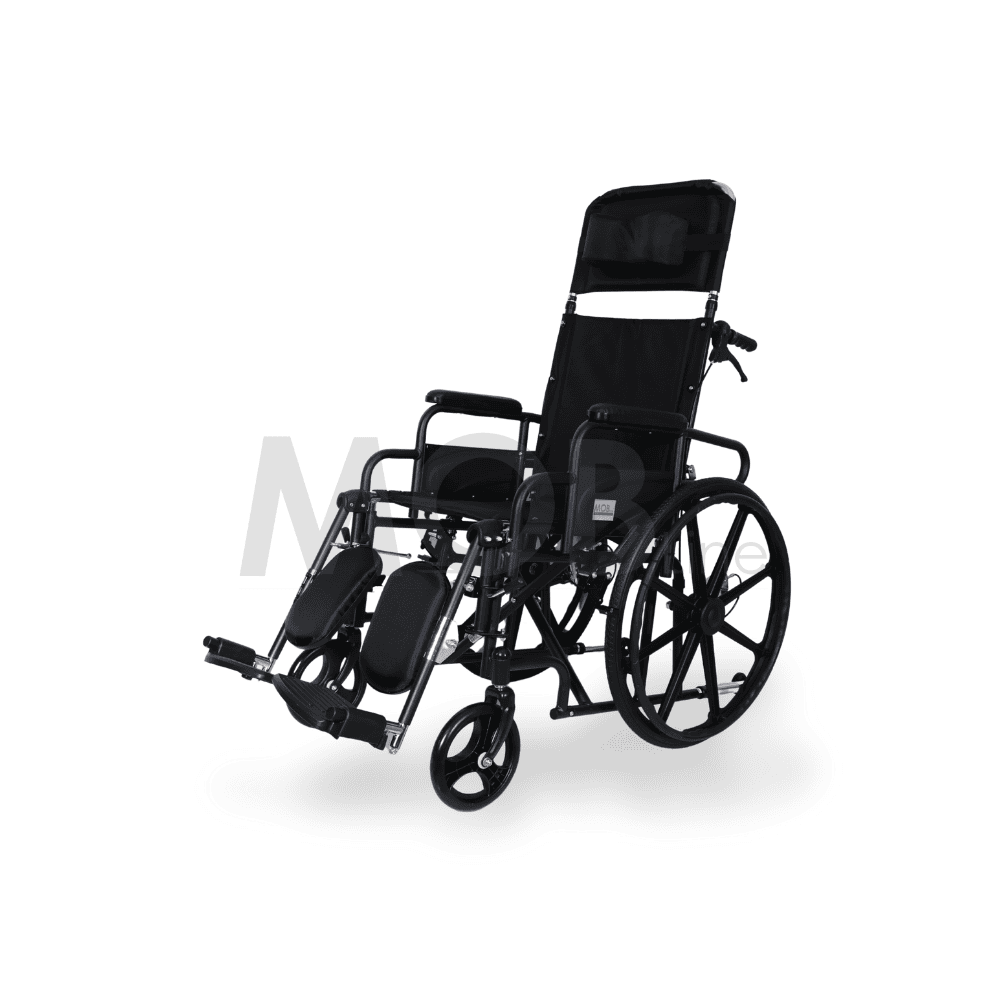 MOBLINE - STEEL RECLINING & ELEVATING WHEELCHAIR