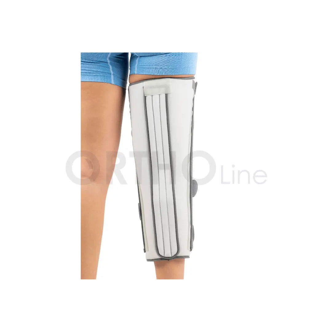 Cureline - ortholine knee immobilizer back view