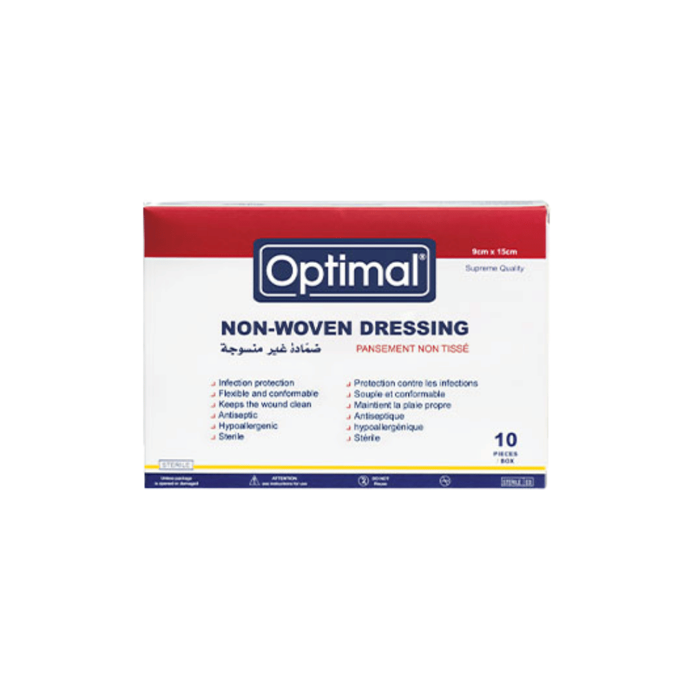 OPTIMAL Non-Woven Dressing – Sterile, 10 Pieces
