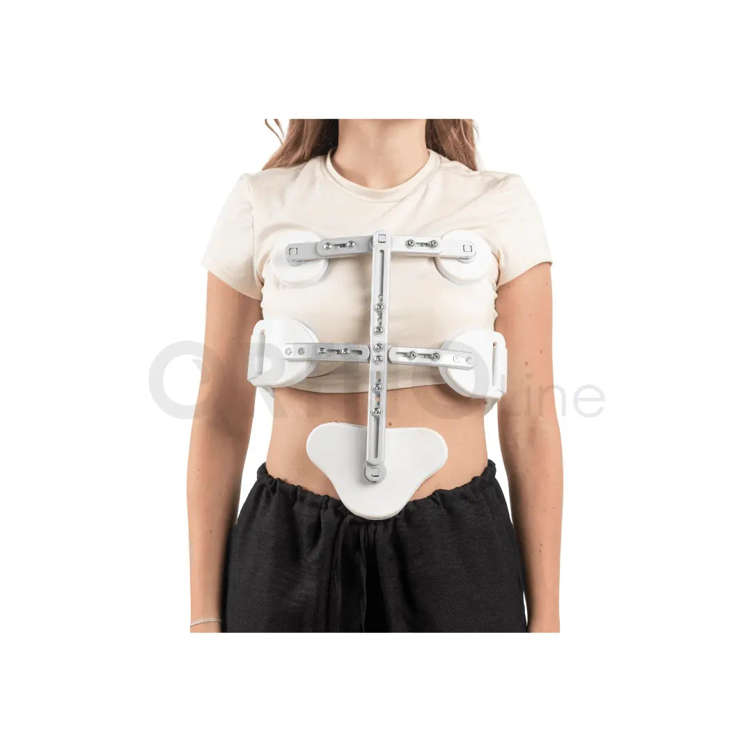 Cureline - ortholine hyperextension brace front view