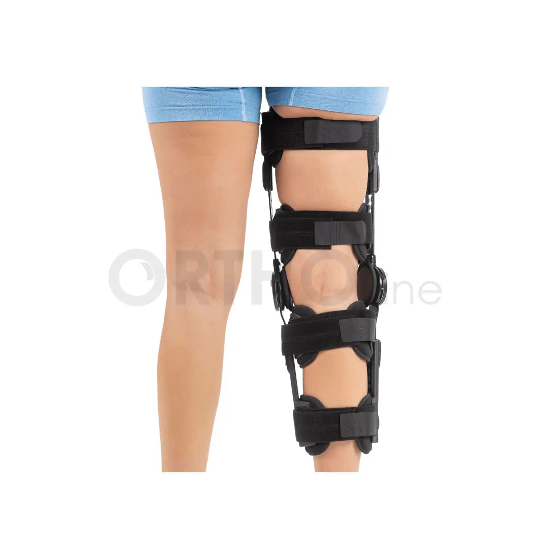 Cureline - ortholine rom knee brace back view