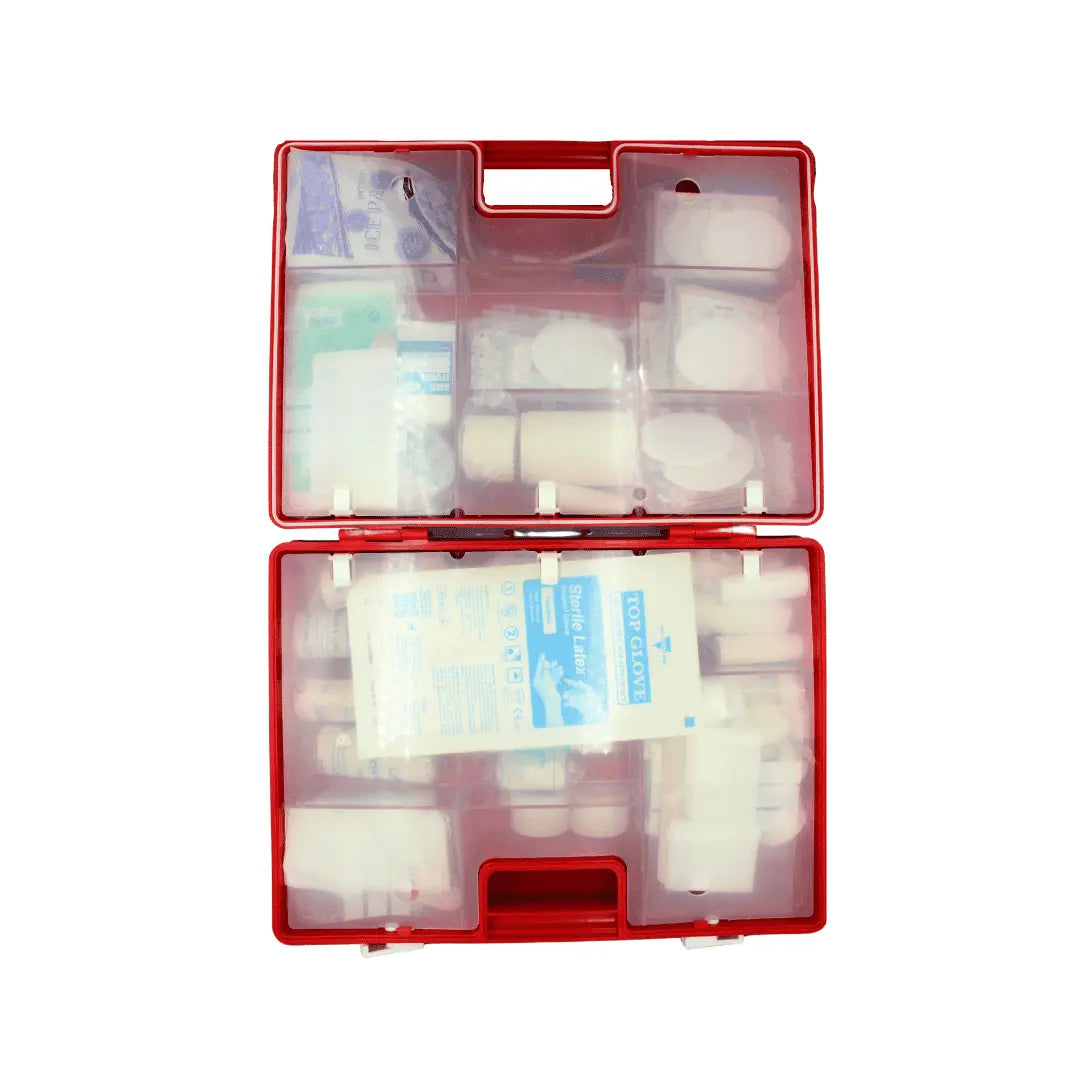 FIRST AID LEBANON KIT - LARGE - DOUBLE SIDED WALL MOUNTABLE