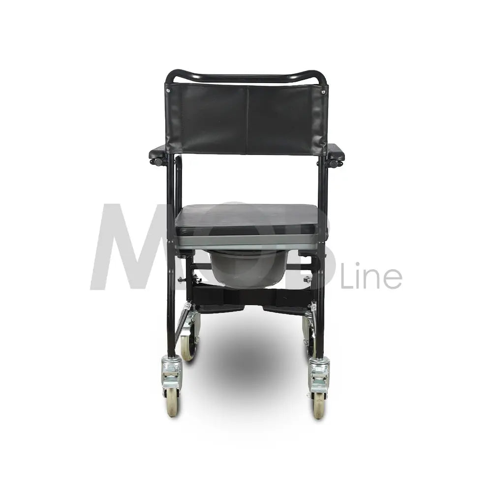 Cureline MOBLINE - STEEL COMMODE WHEELCHAIR