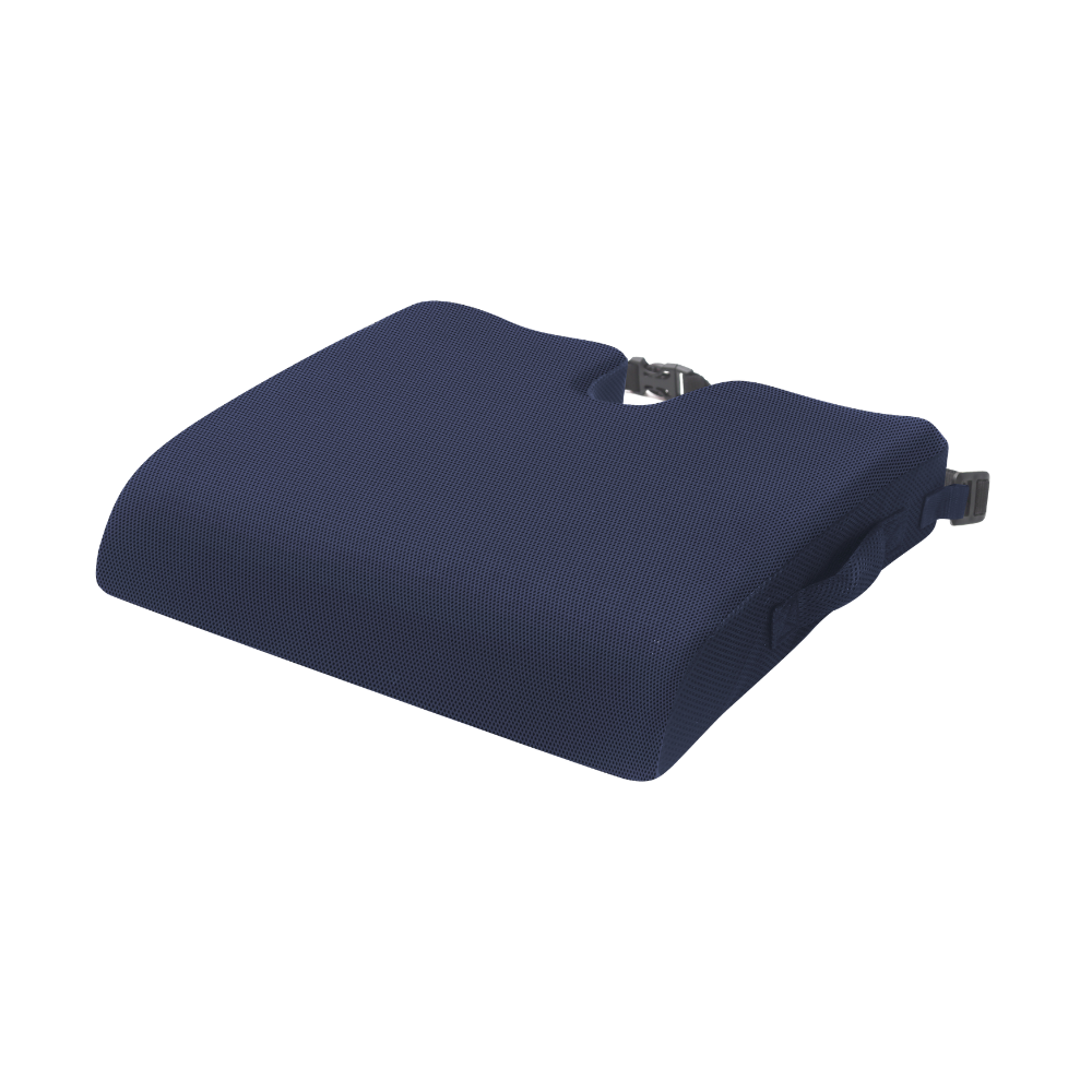 Memory foam seat with gel for long sitting