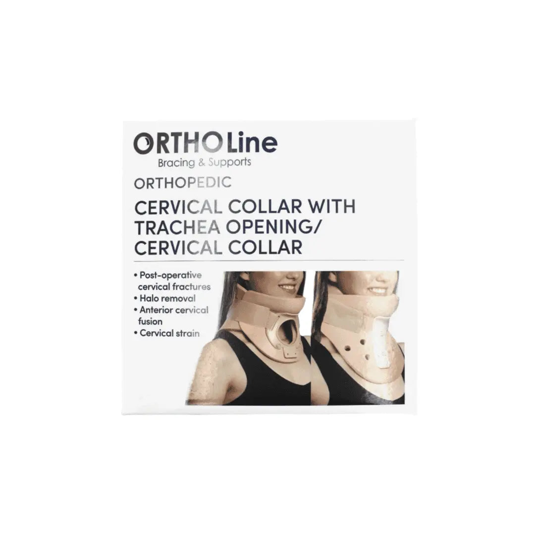 ORTHOLINE - CERVICAL PHILADELPHIA COLLAR LEBANON WITH TRACHEA OPENING