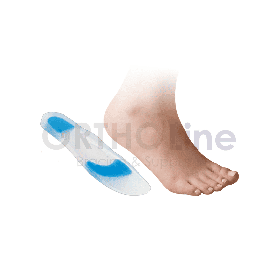 ORTHOLINE - SHOE INSERT FULL LENGTH SILICONE INSOLE BEIRUT