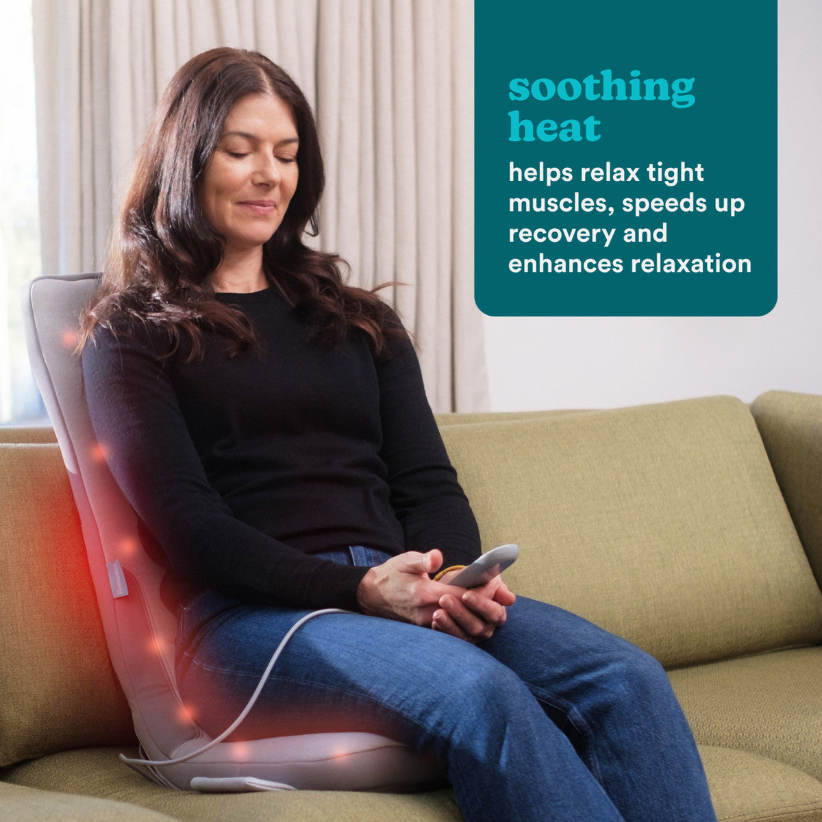 HoMedics Full Body Flex Massage Cushion with Heat