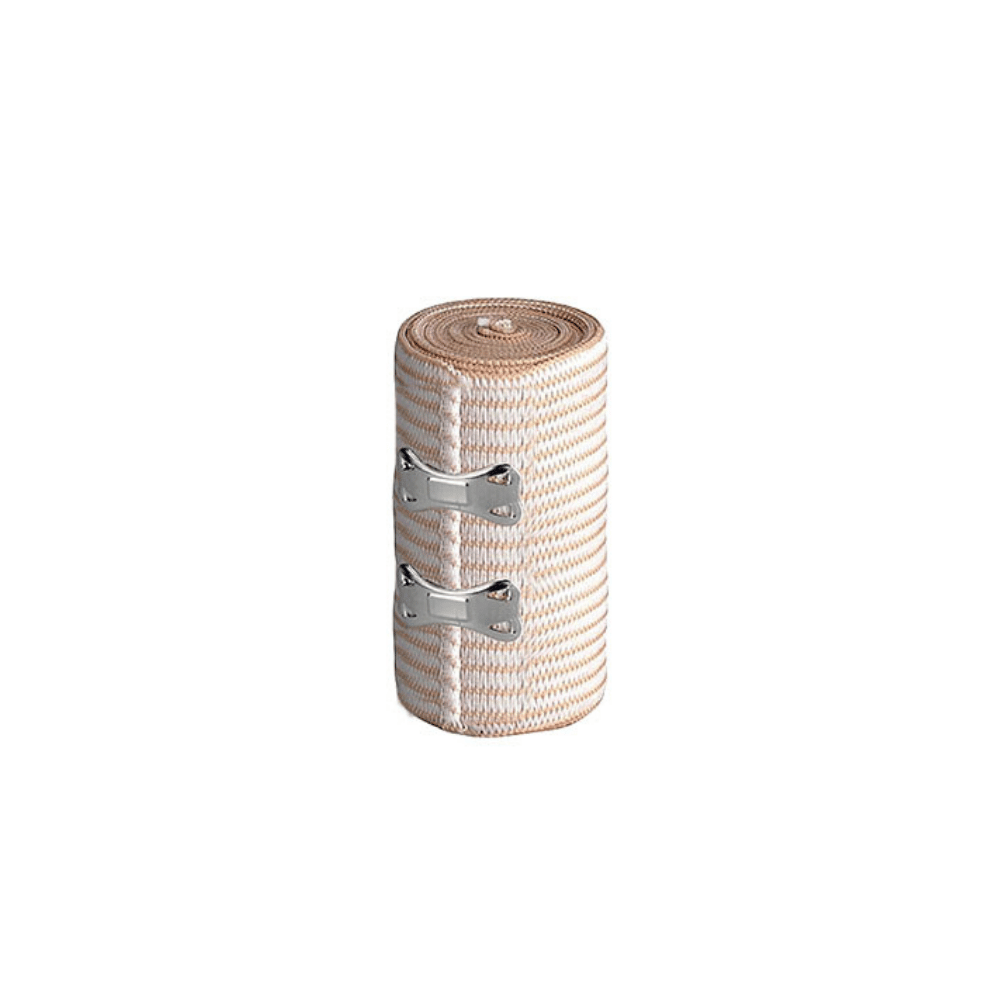 OPTIMAL High Elastic Bandage with Metal Clips