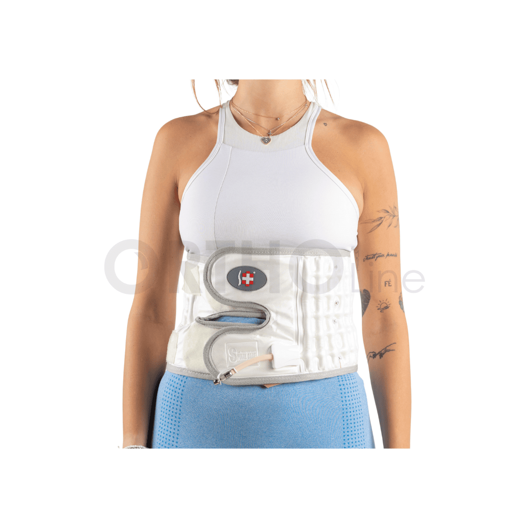 Cureline Healthcare - Traction belt front view picture on model