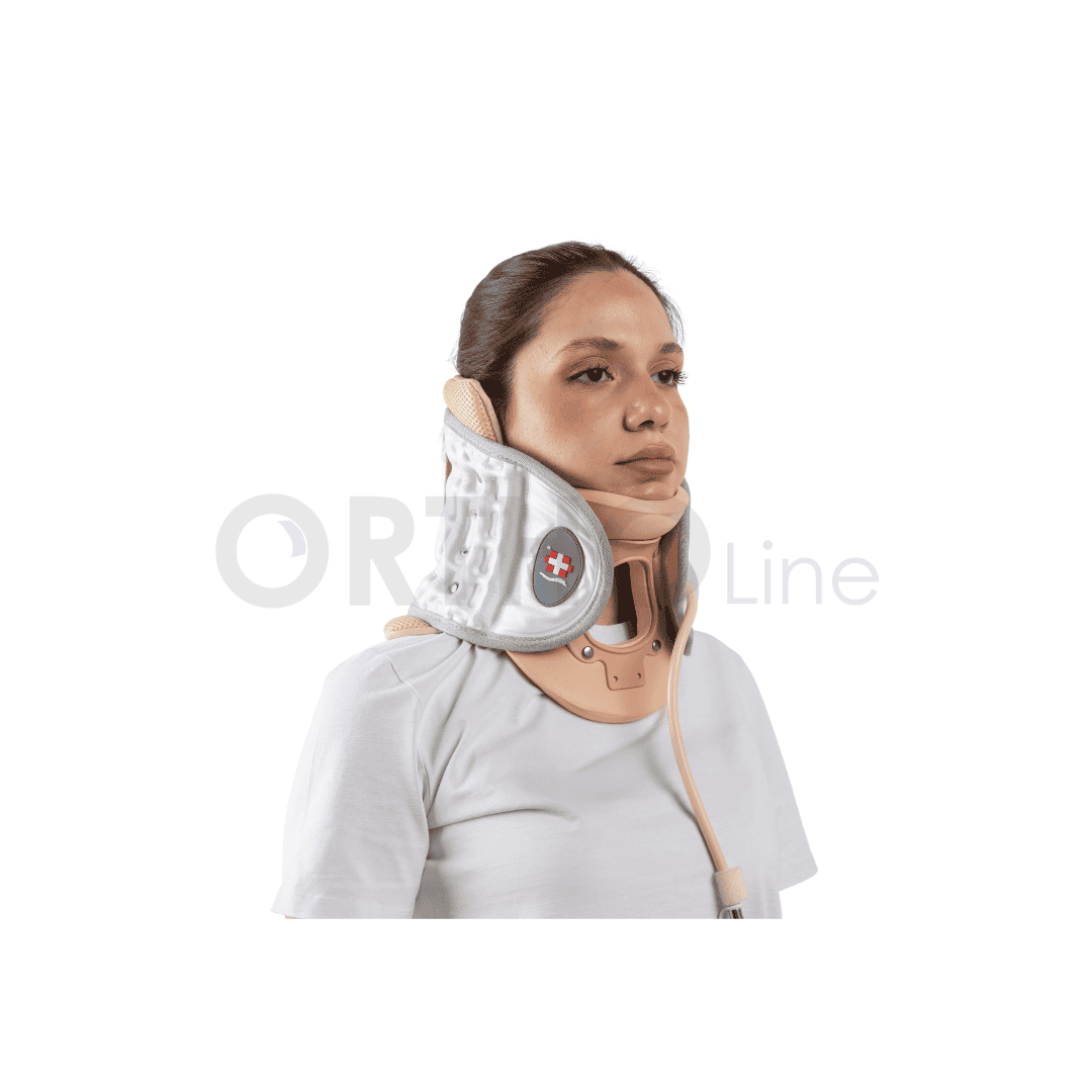 Cureline - ortholine women using Disk dr inflatable side view