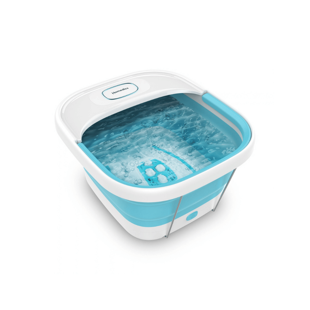 HoMedics Smart Space – Bubble Foot Bath with HeatKeep Technology