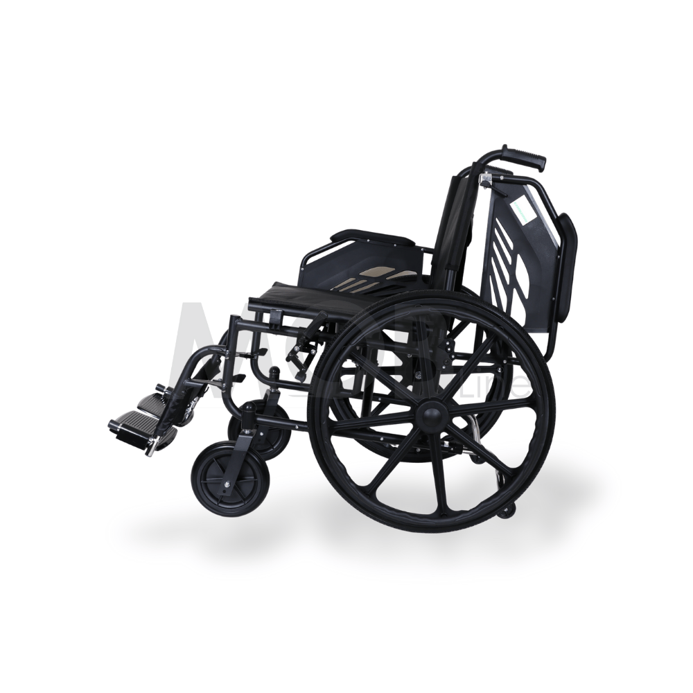 MOBLINE - DOUBLE CROSS ADULT OVERSIZE WHEELCHAIR