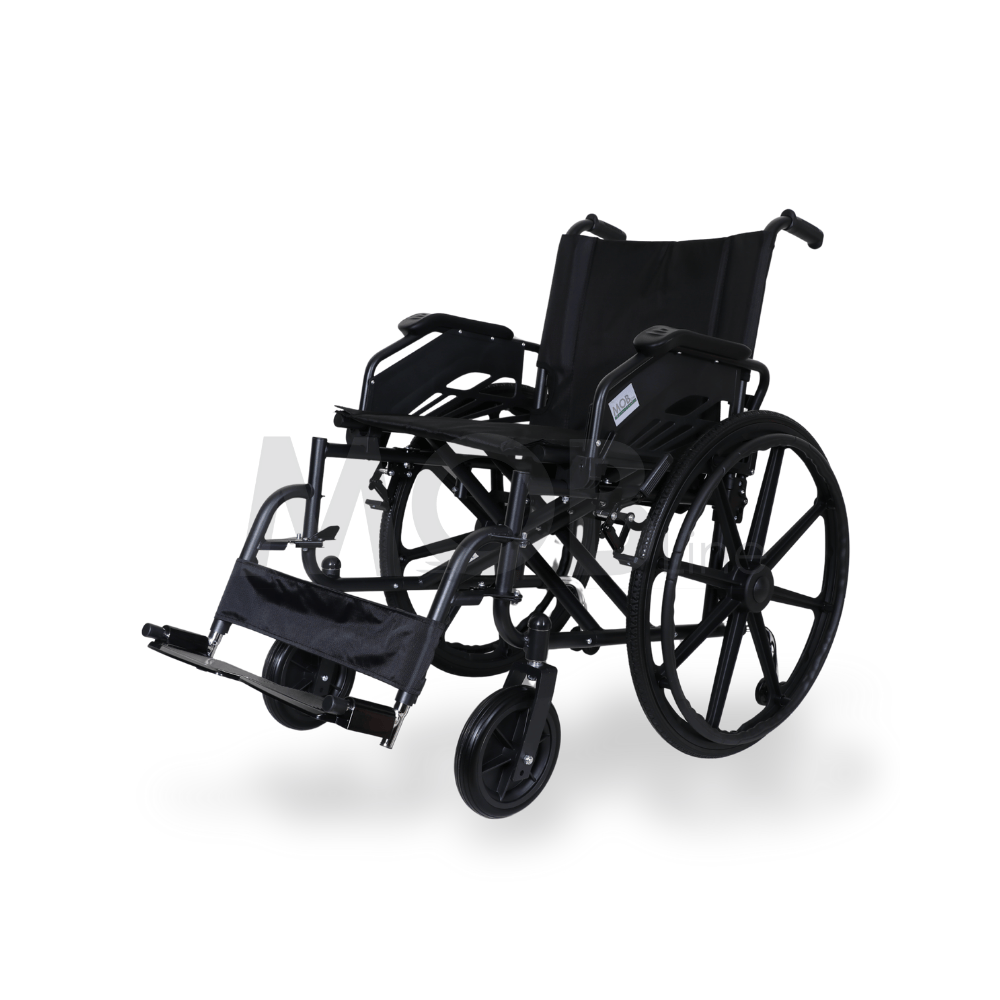 MOBLINE - DOUBLE CROSS ADULT OVERSIZE WHEELCHAIR