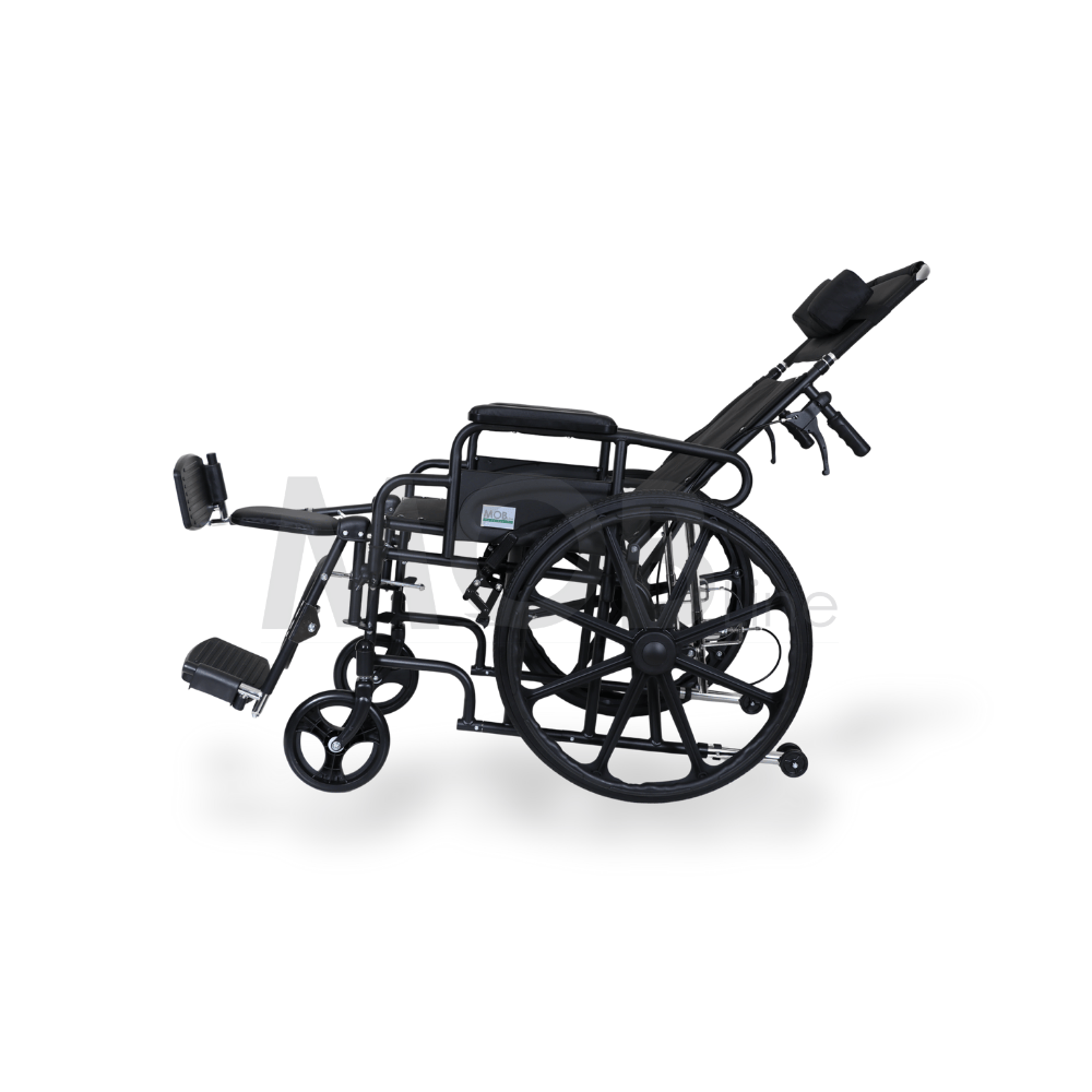 MOBLINE - STEEL RECLINING & ELEVATING WHEELCHAIR