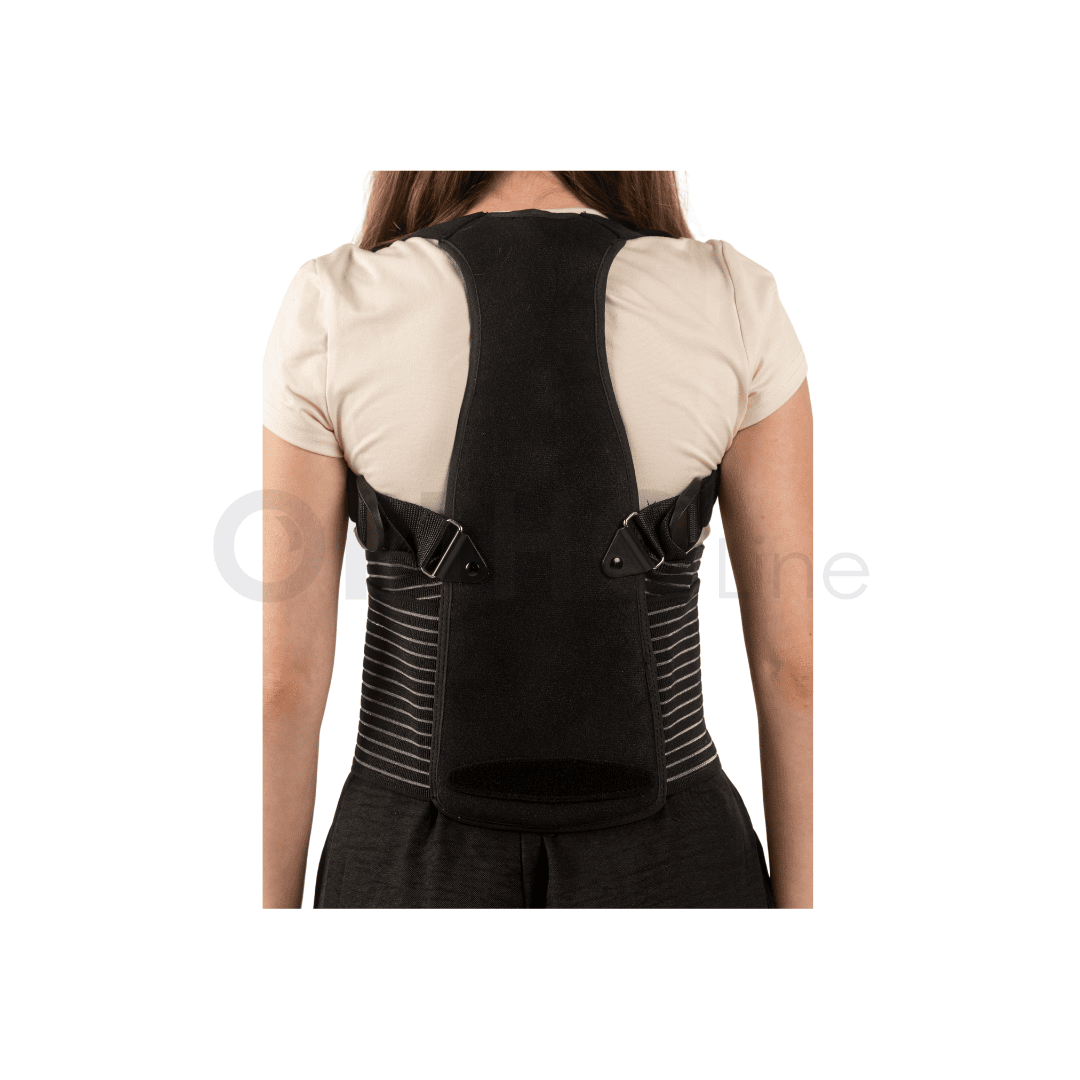 Cureline - Ortholine back brace back view