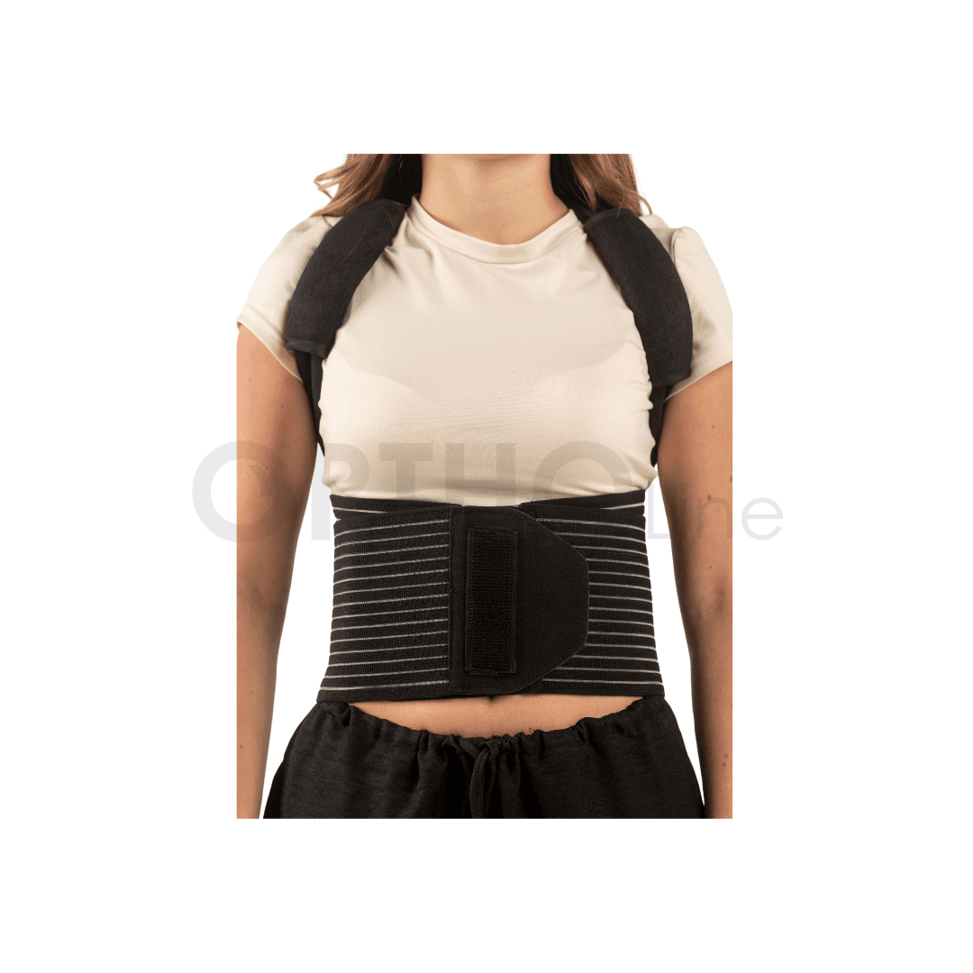 Cureline - Ortholine back brace front view