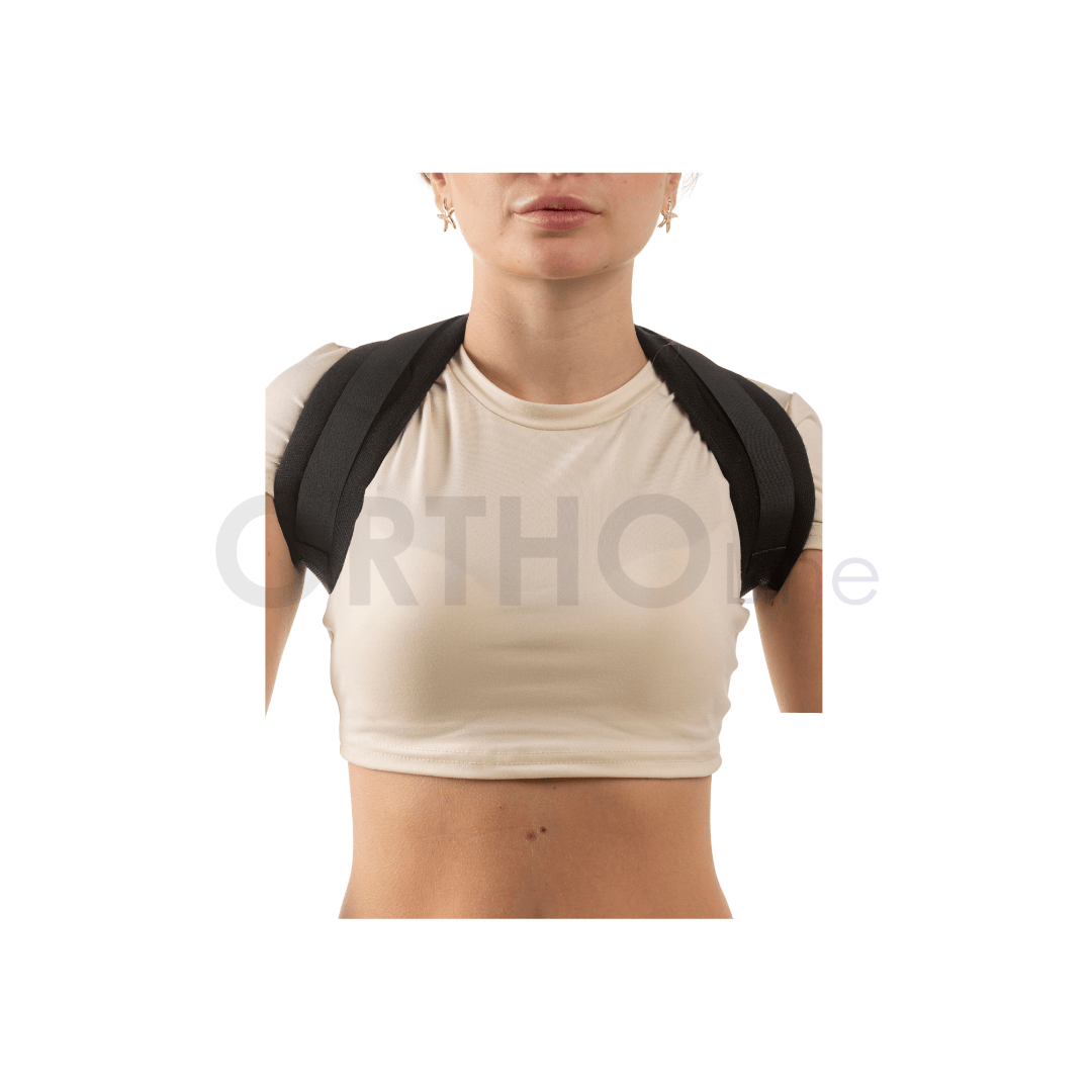 women using ortholine posture corrector front view