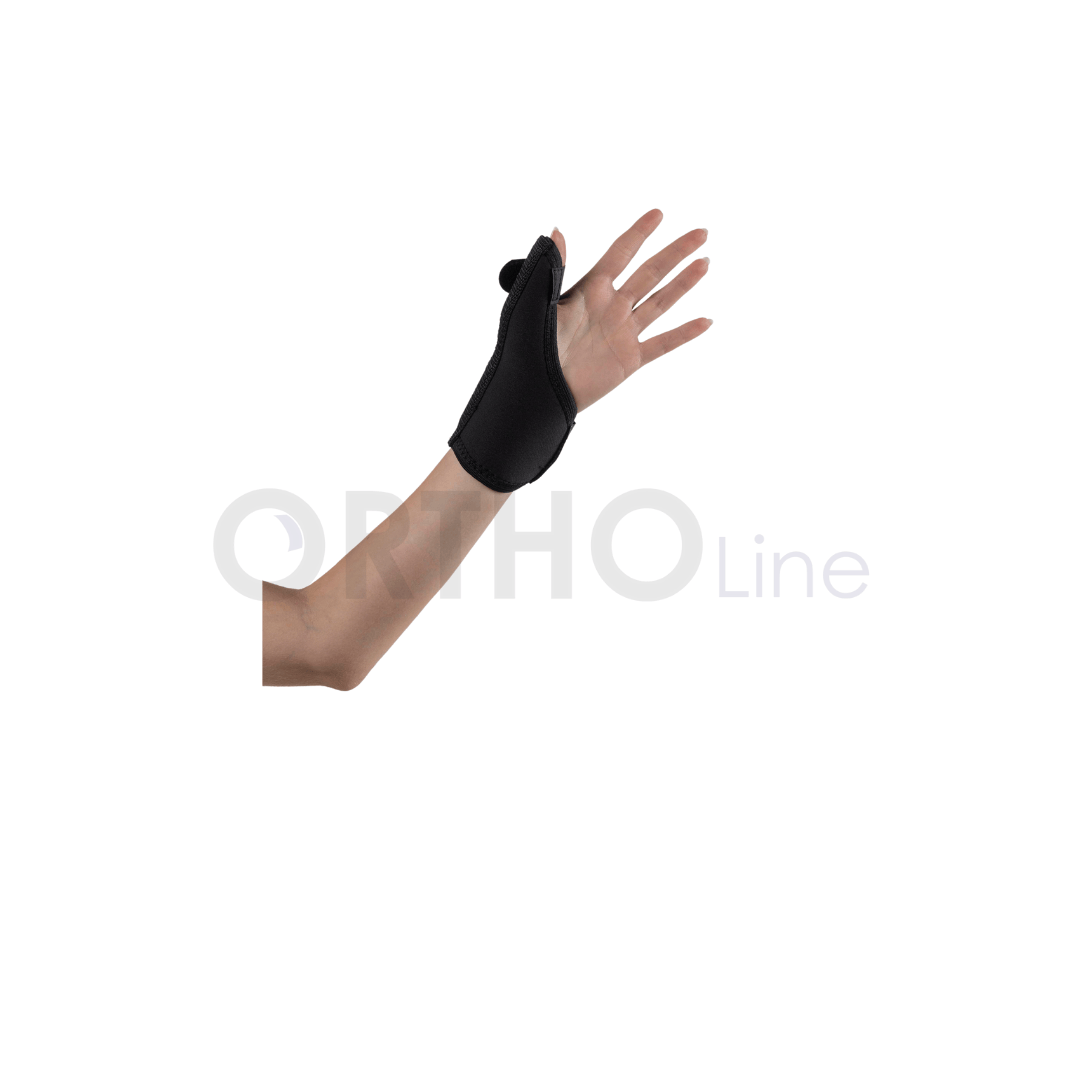 Cureline - Ortholine thumb support back view