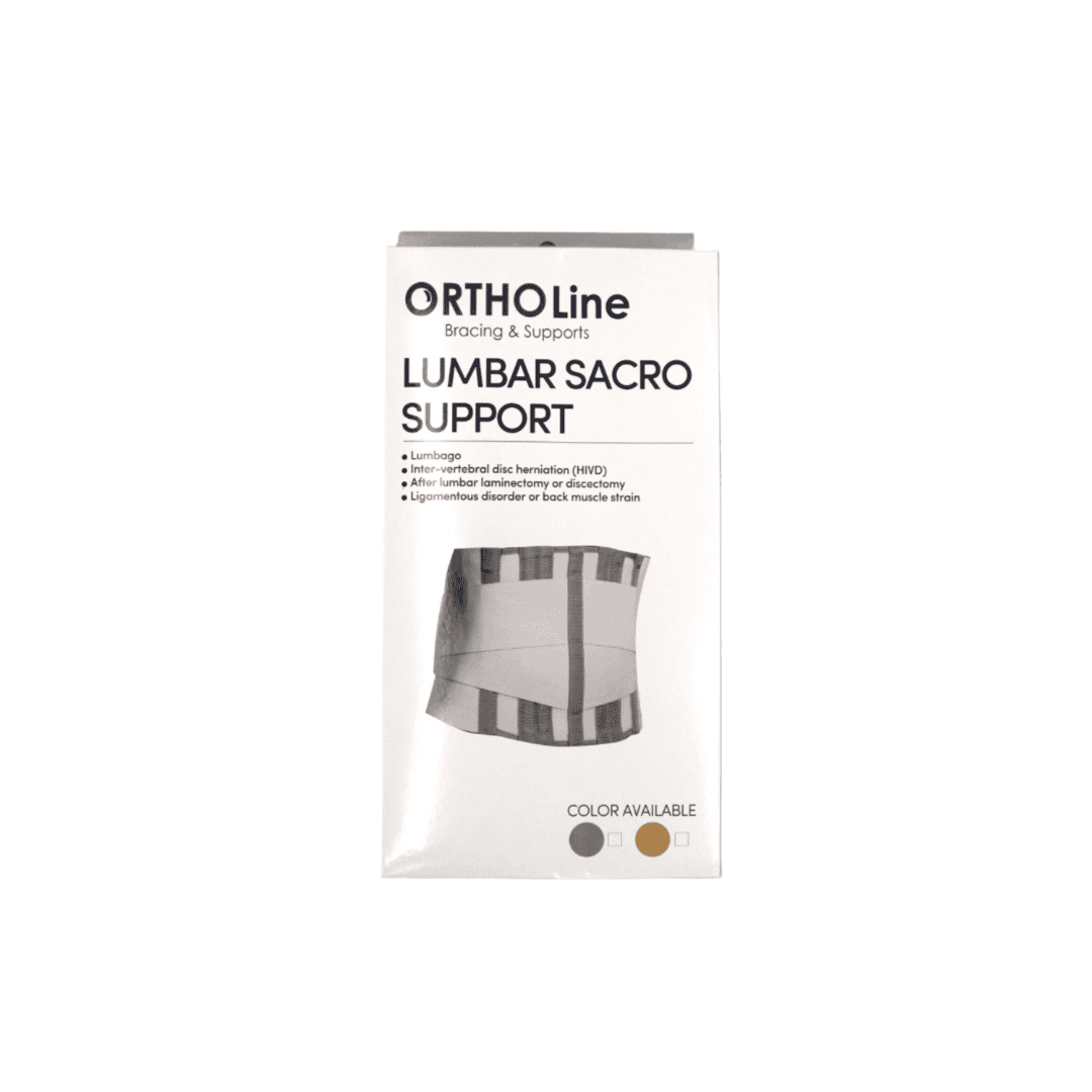 BOX OF ORTHOLINE BACK BRACE