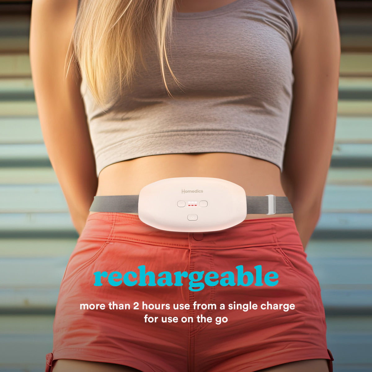 HoMedics Cycle Comfort Heat & Vibration Belt