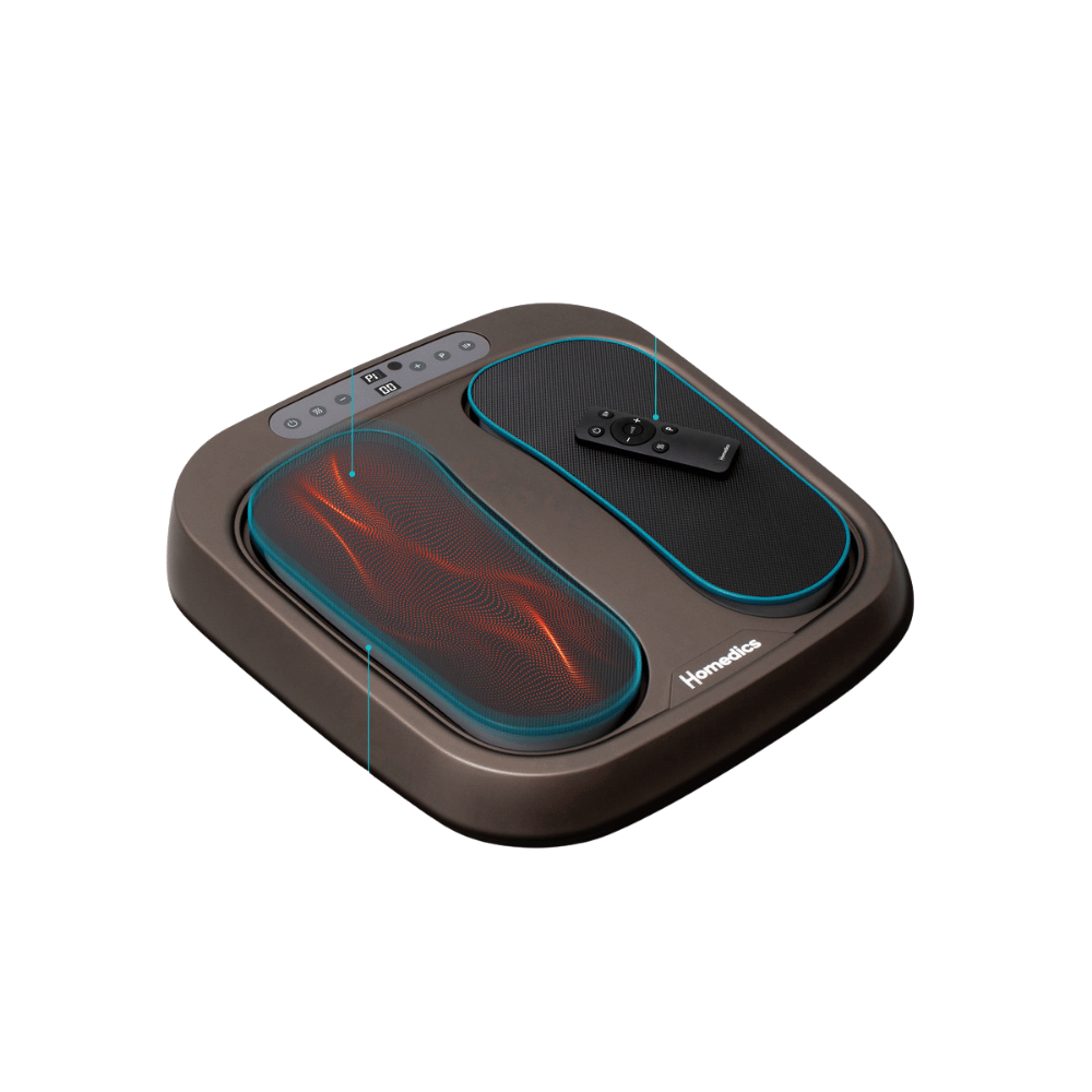 HoMedics Foot Flow Mobility Booster with Heat & Vibration