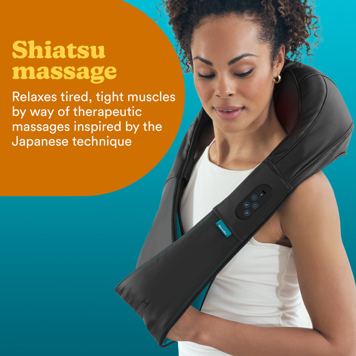 HoMedics Shiatsu Neck & Shoulder Massager with Heat