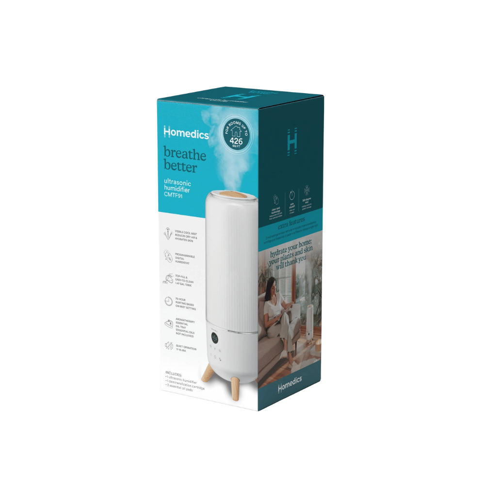 HoMedics TotalComfort Deluxe Large Room Ultrasonic Humidifier