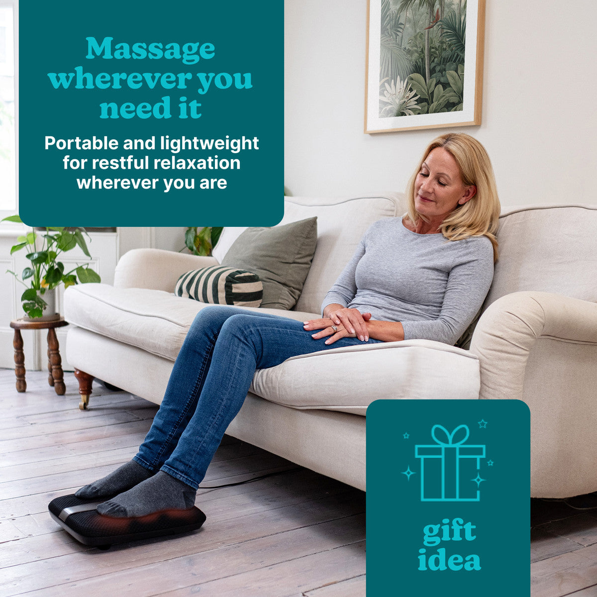 HoMedics Shiatsu Deluxe Foot Massager with Heat