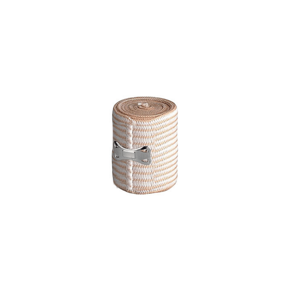 OPTIMAL High Elastic Bandage with Metal Clips