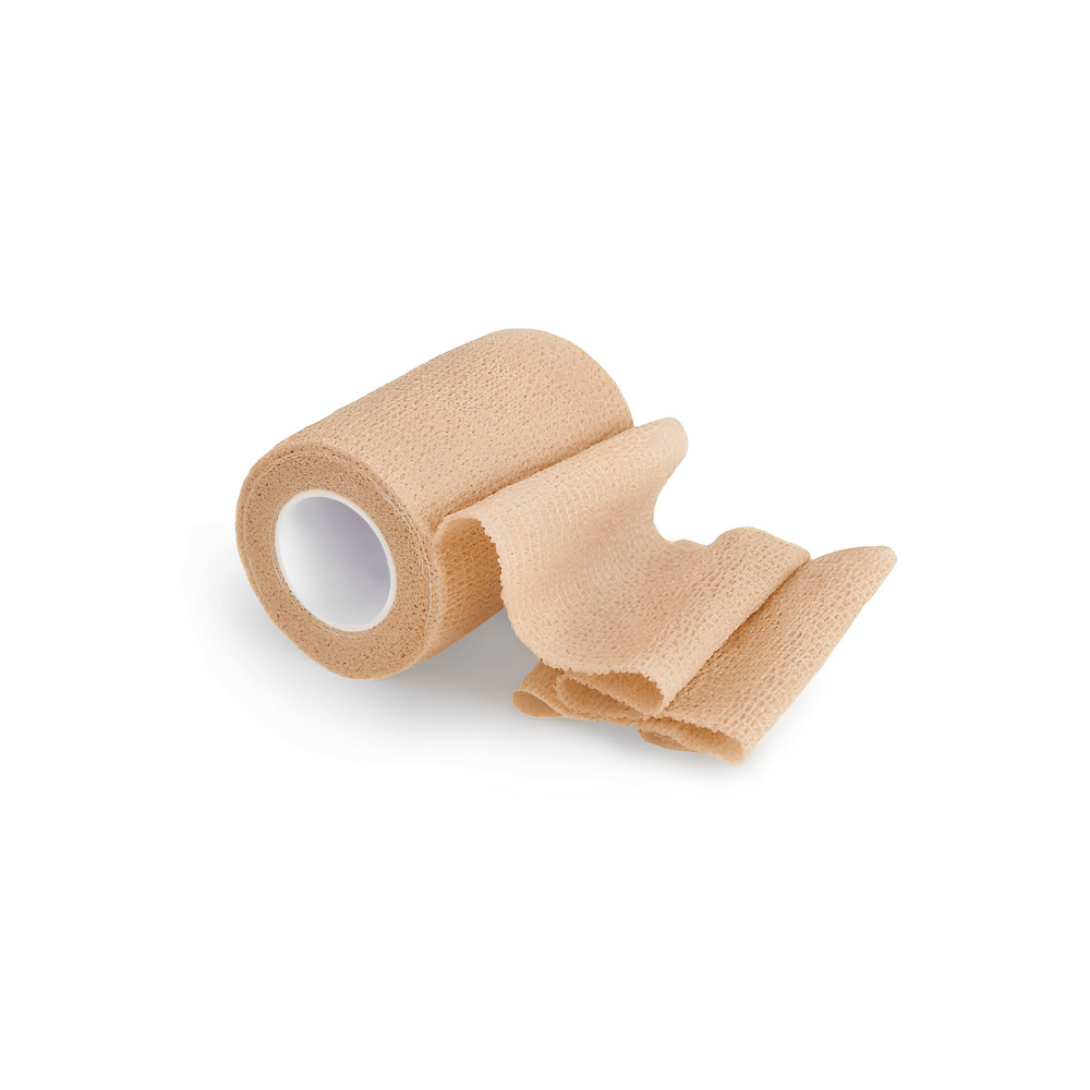 OPTIMAL cohesive bandage self-adhering wrap available in 5cm 7.5cm and 10cm for dressing fixation support and medical disposables in Lebanon